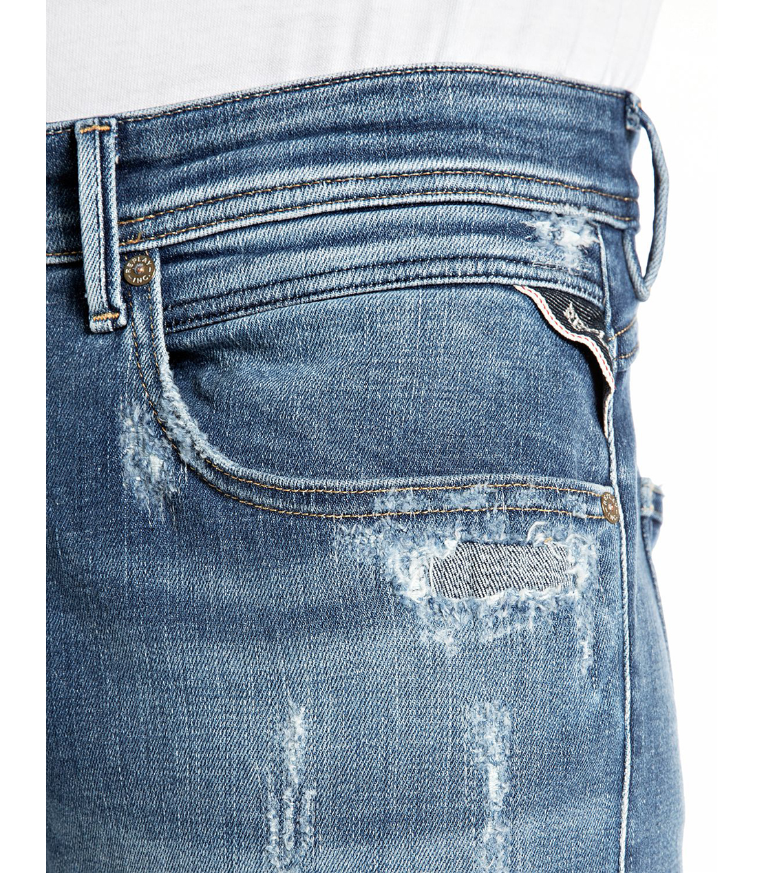 AGED 10 YEARS レギュラースリム WILLBI オーガニックコットンデニム 詳細画像 ブルー 6